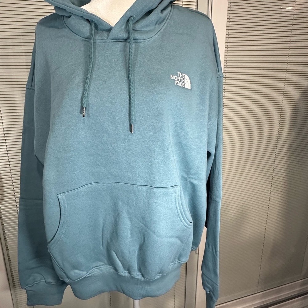 The North Face Men's Teal Hoodie - Picture 1 of 6